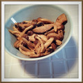 masabagel's cooksnap of when they made きのこのオイマヨごま炒め.