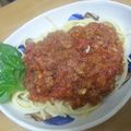 さすず's cooksnap of when they made 圧力鍋☆ミートソース.