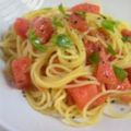 はっぴーはりぼ's cooksnap of when they made ★.｡.すいかの冷製カッペリーニ.｡.★.