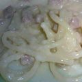 れいまま's cooksnap of when they made キャベツと帆立のクリームソーススパゲティ.