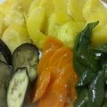くまことば's cooksnap of when they made フライパンでカラフル蒸し野菜（醤油麹）.
