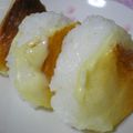 にゃぁくん's cooksnap of when they made チーズを背負った焼きおにぎり.