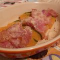 rie-tin's cooksnap of when they made 簡単✿フレッシュでかぼちゃグラタン.