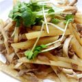 しぁみく's cooksnap of when they made 美味！牛肉とじゃがいものオイスター炒め.