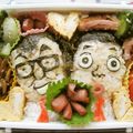 hirotofumi's cooksnap of when they made 大阪人の作る★キャラ弁②やすきよ弁当.