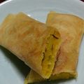 やこんち's cooksnap of when they made ツナとかぼちゃのチーズ春巻き.
