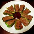☆まーさ☆'s cooksnap of when they made ピーマンの肉詰め.