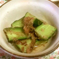 グリーン★彡's cooksnap of when they made ＊たたき胡瓜の梅かつお和え＊.