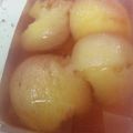 oriya's cooksnap of when they made ＊桃のコンポート＊.