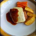 NAGANO久留米's cooksnap of when they made ふっくら♡豆腐入りハンバーグ.