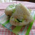 ななぐくん's cooksnap of when they made シーチキン・きゅうり・チーズのおにぎり♪.