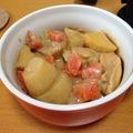 moru25's cooksnap of when they made 大根とニンジン＆油揚げの味噌煮.