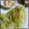ＴＯＭＯＷＡＴ's cooksnap of when they made レタスの和風サラダ.
