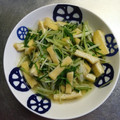 mi_co22's cooksnap of when they made 水菜と油揚げのおひたし✿.