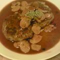 beruhime's cooksnap of when they made ビックリ簡単♪煮込みハンバーグｩ.