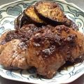 oyukidesu's cooksnap of when they made 豚肉のアプリコット＆ブルーベリーソース♥.