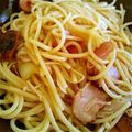 ayako_ko's cooksnap of when they made いろいろキノコとベーコンの和風パスタ.