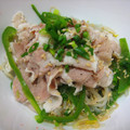 まぁじ's cooksnap of when they made ✿だれでも簡単♬豚しゃぶもやし✿.