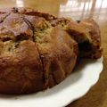 れーこっぷ's cooksnap of when they made HMで♪お手軽チョコバナナケーキ.