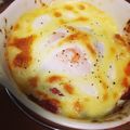ペコペコー's cooksnap of when they made 卵の簡単ココット.