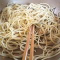 いぶ姉's cooksnap of when they made お茶漬けパスタ♪.