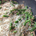 potyarinko's cooksnap of when they made ひき肉といんげんの春雨炒め.