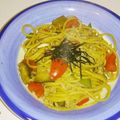 みきちん0413's cooksnap of when they made 茄子と挽き肉の和風ピリ辛パスタ.