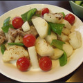 pinaka's cooksnap of when they made ☆豚肉とほくほく長芋の香りソルト炒め☆.