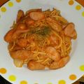 こはくboy's cooksnap of when they made 簡単☆カフェ風☆ナポリタン(^ー^).