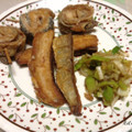 何となくhatabo's cooksnap of when they made サンマの唐揚げ　ネギソース.