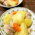 pyonpoco's cooksnap of when they made 鶏肉とじゃが芋の塩麹バター.