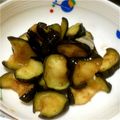 ハシコ82's cooksnap of when they made 簡単☆茄子の塩揉み.