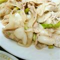 takana0217's cooksnap of when they made 牛こまとアスパラのバター醤油炒め.