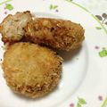 machiyuke's cooksnap of when they made 節約！豚こま肉で作る☆キャベツメンチカツ.