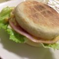 りてきち's cooksnap of when they made イングリッシュマフィンのホットサンド.