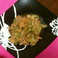 hmcafe's cooksnap of when they made 豚バラとレタスの中華味噌炒め.