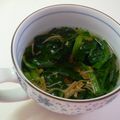 kurukurumin's cooksnap of when they made 簡単、なめたけスープ.