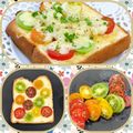 Satoco❋'s cooksnap of when they made サラダみたいなチーズトースト.
