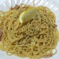 わしおり's cooksnap of when they made ✿れもんパスタ✿.