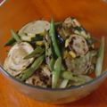 幽's cooksnap of when they made ズッキーニとアスパラガスの焼きサラダ.