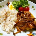 みかりんさん。's cooksnap of when they made きのこソースのお豆腐ハンバーグ.