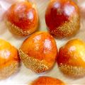 ももビーンズ's cooksnap of when they made ホームベーカリーで★栗あんぱん.