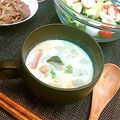 mocchi1210's cooksnap of when they made 冬瓜と白菜の豆乳スープ.