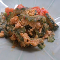 fujifuri's cooksnap of when they made ゴーヤとトマトのマヨ炒め.