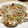 takoke's cooksnap of when they made 塩鮭とｷｬﾍﾞﾂのチャーハン.