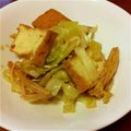 こまりっぺ's cooksnap of when they made 春キャベツと厚揚げのみそ炒め.