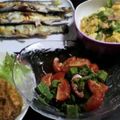 かよpon's cooksnap of when they made 夏にぴったり！トマトとオクラの胡麻和え.