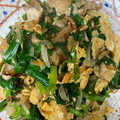 ケイミ's cooksnap of when they made ご飯が進む　簡単　豚ニラ玉.