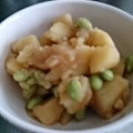 パンダ８２３'s cooksnap of when they made じゃがいもと枝豆の甘辛煮♪.