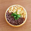 もよちか's cooksnap of when they made 犬ごはん＊三色そぼろ丼.